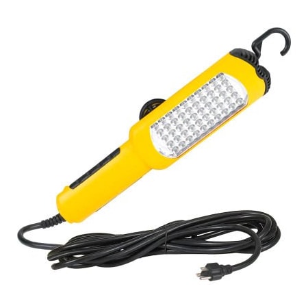 Lind Equipment 50 LED Work Light, 15' 16/3 SJT Cord, Magnet Mount, Dual Hooks & 13A Outlet LED5015G